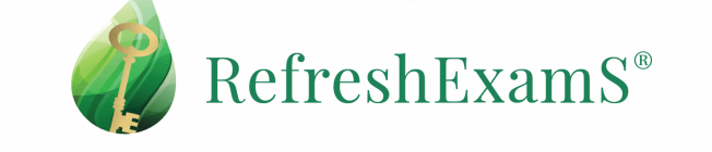 RefreshExamS Logo LONG Color R@3x